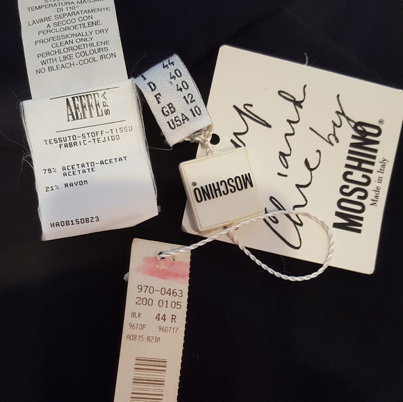 Sexy Satin~Italian Designer Moschino Satin Peplum Cami Top - Picture 14 of 16